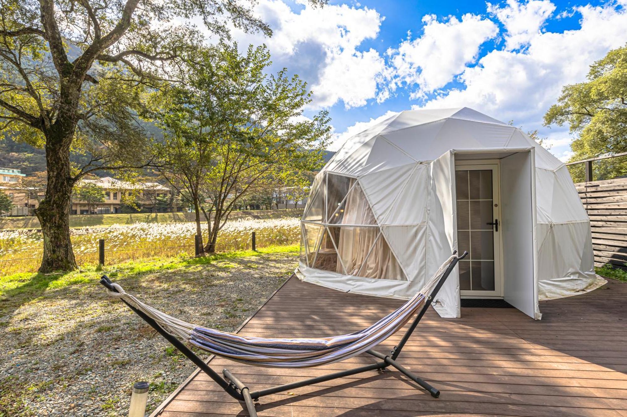 Glampark Akasawa Onsen Tochigi Luxury tent Nasushiobara