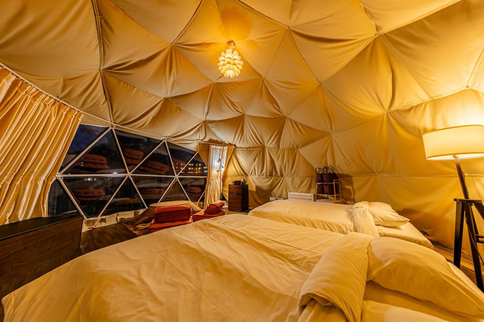 Luxury tent Glampark Akasawa Onsen Tochigi Nasushiobara